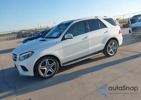 2018 Mercedes-Benz Gle 350 z USA, uszkodzony, nr VIN 4JGDA5JB2JB141813